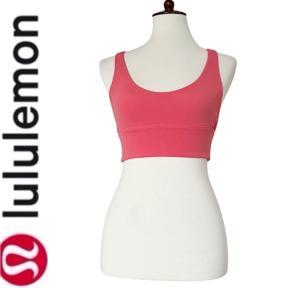 Lululemon Align‎ Reversible Bra *Light Support A/B Cup Pale Raspberry Size 6